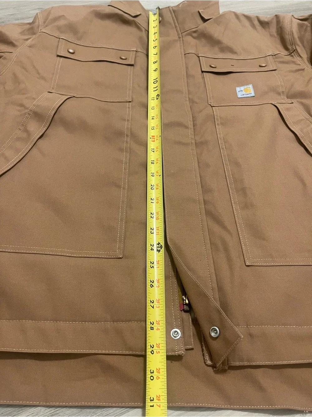 Carhartt FR Full Swing Quick Duck Insulated Coat Jacket - Brown size 3XL